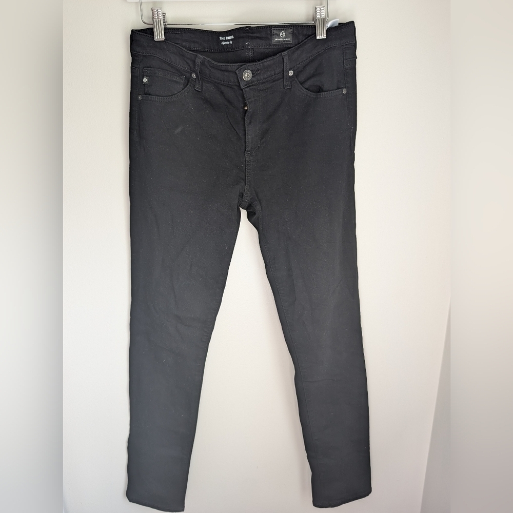 Adriano Goldschmied The Prima Black Cigarette Skinny Leg Jean Sz 28